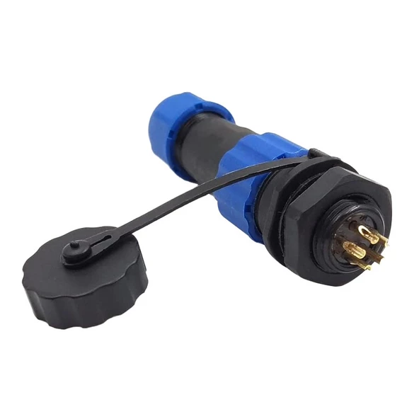 SD13 TİPİ SU GEÇİRMEZ 5 PİN KONNEKTÖR - 4