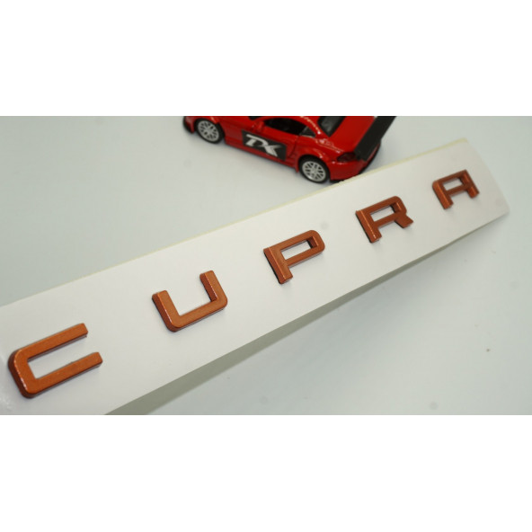 Seat Leon Cupra Bakır Renk 3M 3D Bagaj Yazı Logo Orjinal Ürün