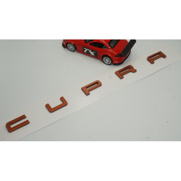 Seat Leon Cupra Bakır Renk 3M 3D Bagaj Yazı Logo Orjinal Ürün - 2