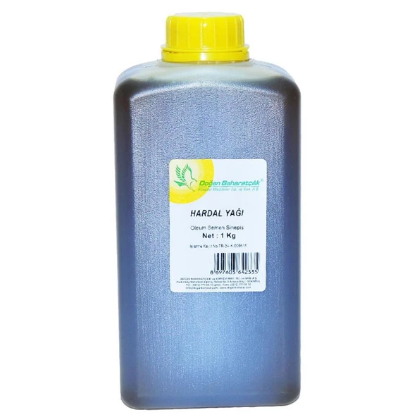 Doğan Baharatçılık Hardal Yağı 1Kg Kiloluk Bidon - 4