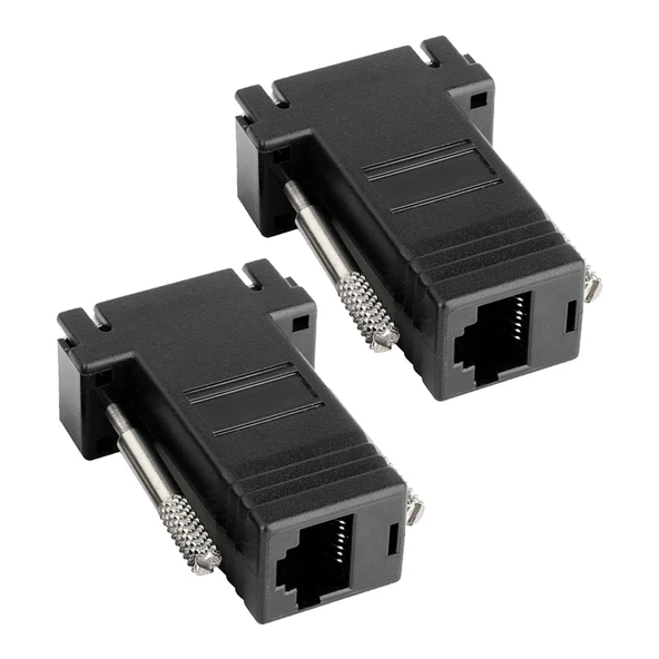 Powermaster VGA Extender RJ45 CAT5 CAT6 CAT7 Uzatıcı Çevirici Dönüştürücü - 2
