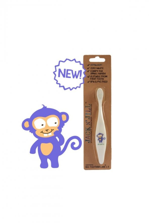 Jack N Jill Diş Fırçası Monkey