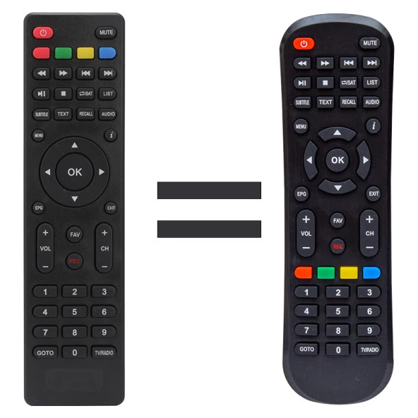 Ayt Mersat Private HD Rowell Cvs 8530 Magbox Natural Botech Piko 150 Uydu Alıcı Kumandası - Resim 2