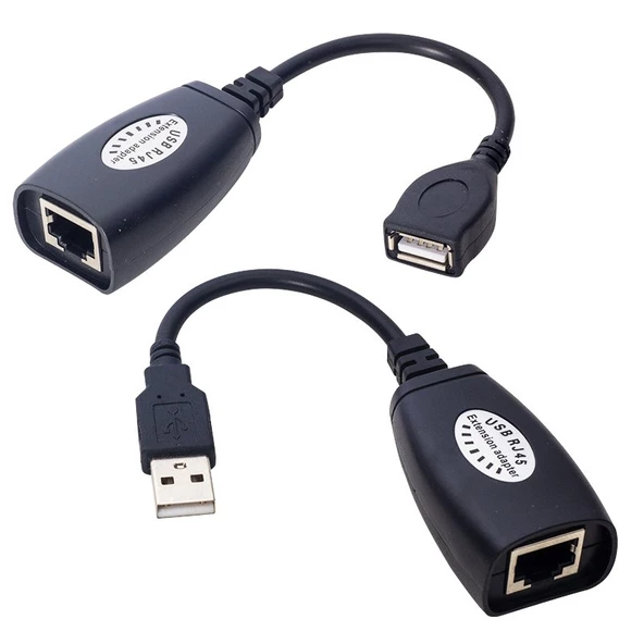 Powermaster PM-13083 Usb Extrender 50 Metre RJ45 Uzatma Kablosu Tak Çalıştır - 3