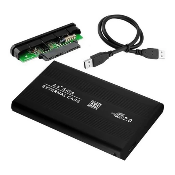 Powermaster Harici 2.5 Usb 2.0 Sata Harddisk Hdd Kutusu Sabit Disk İçin Hard Disk Aktarım Hızı 480MB Saniyede - 7
