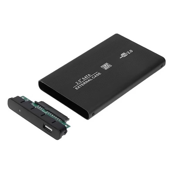Powermaster Harici 2.5 Usb 2.0 Sata Harddisk Hdd Kutusu Sabit Disk İçin Hard Disk Aktarım Hızı 480MB Saniyede - 2