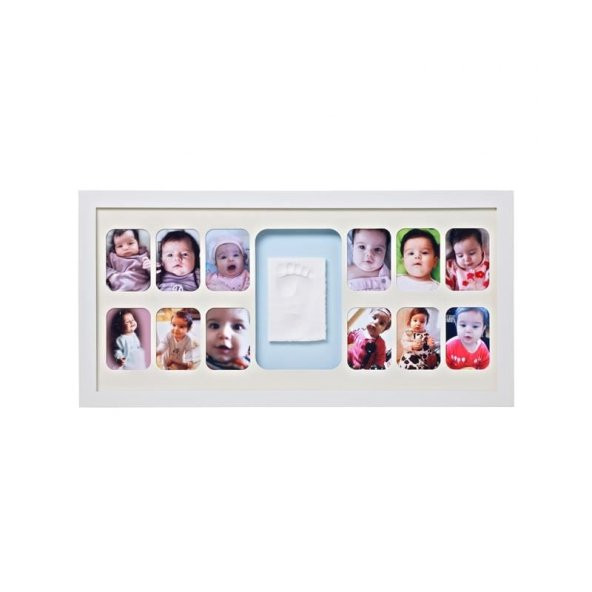 Baby Memory Prints 12 Aylık Çerçeve Beyaz - 1