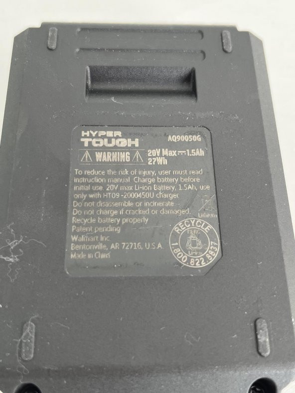 Hyper Tough 20V 1.5Ah Li-ion Akü HT09-2000450U (Kutusuz) - 6