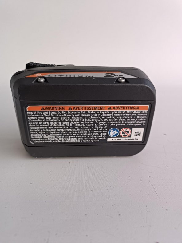 Ridgid 18V 2.0Ah Li-ion Akü R87002 (Kutusuz) - 6