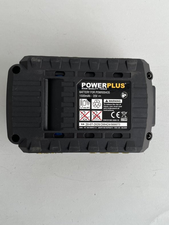 Powerplus 20V 1.5Ah Li-ion Akü P0WX00435 (Kutusuz) - 6