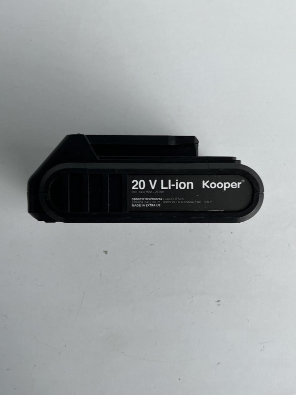 Kooper 20V 1.3Ah Li-ion Akü WS2100214 (Kutusuz) - 7