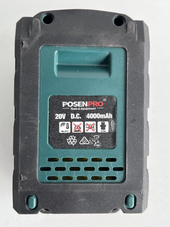 Posenpro 20V 4.0Ah Li-ion Akü (Kutusuz) - 6