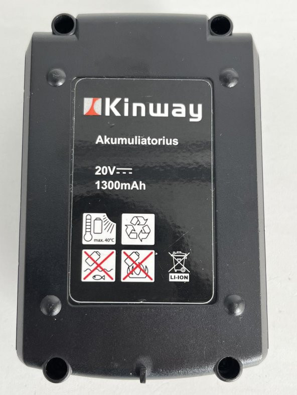 Kinway 20V 1.3Ah Li-ion Akü (Kutusuz) - Resim 5