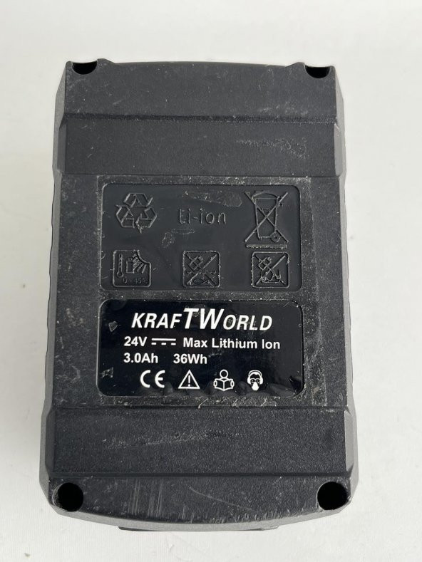 Kraft World 24V 3.0Ah Li-ion Akü (Kutusuz) - 6