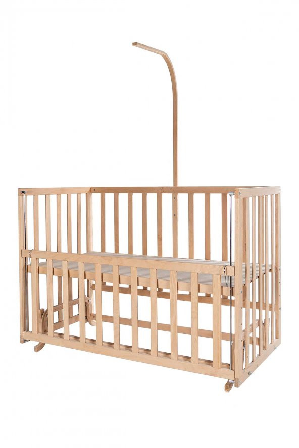 Babycom Naturel  60x120 4 Kademeli Beşik