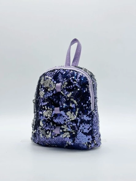 Küçük Boy Üç Papyonlu Çocuk Sırt Çantası - 2