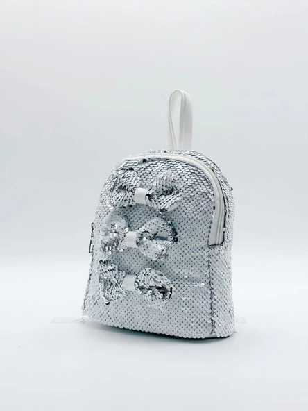 Küçük Boy Üç Papyonlu Çocuk Sırt Çantası - 6