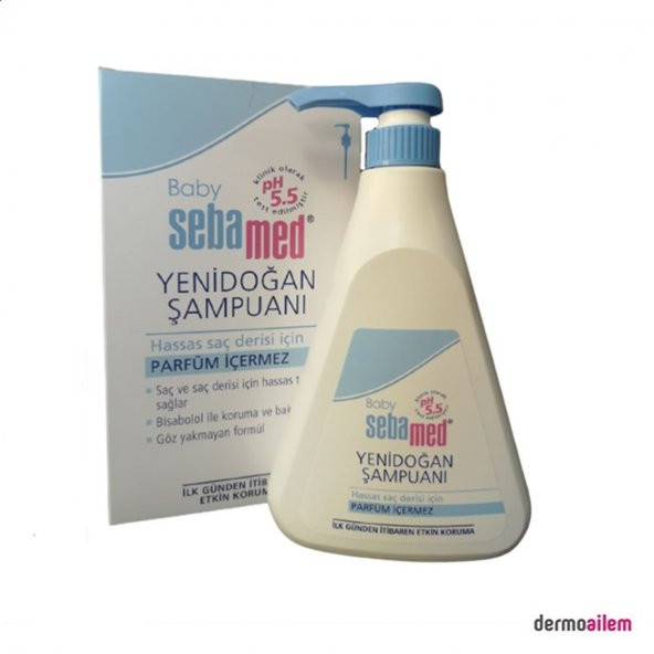 Sebamed Yeni Doğan Şampuanı Pompalı 500 ml