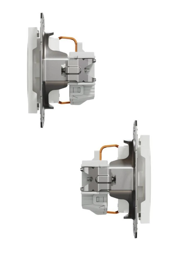 Schneider Asfora Beyaz Sıva Altı Topraklı Priz - 10 ADET Çerçeveli - Resim 2