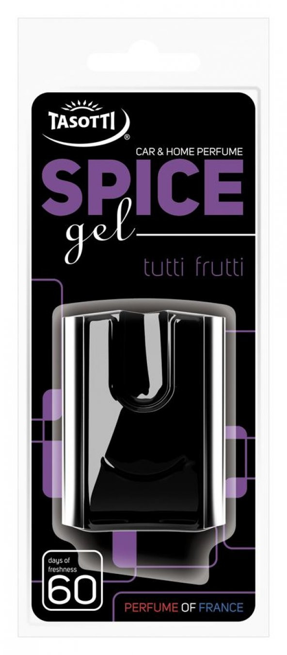 Tasotti Spice Gel (Tutti Frutti) Taze Meyve Esanslı Kalorifer Geçme Koku 8ml.