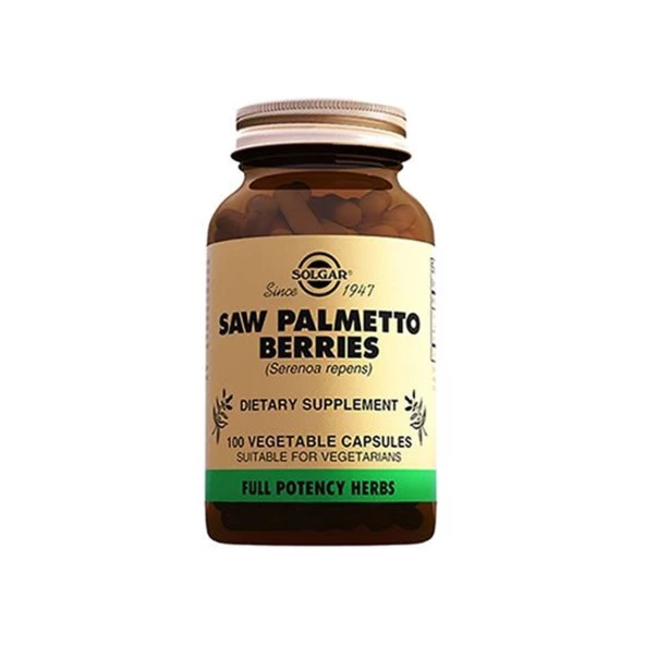 Solgar Saw Palmetto Berries 100 Kapsül Vitamin