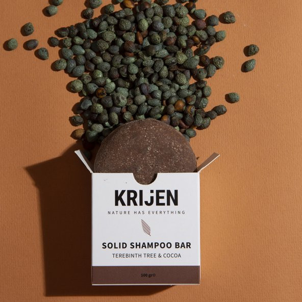 Krijen Kakao & Bıttım Katı Şampuan 100g