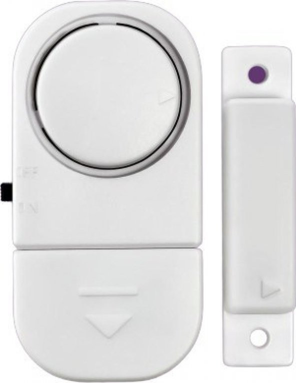 3 ADET Pilli Kapı Pencere Hırsız Alarmı Sensör Kapı Pencere Kablosuz Hırsız Alarm Ev Güvenliği