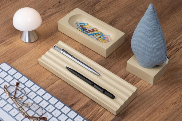 Kayigo Lavanta Dolgulu Ladin Notluk / Mavi-Krem - 2