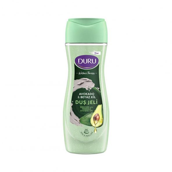 Duru Duş Jeli 450 Ml Well Therapy Avakado & Beyaz Kil