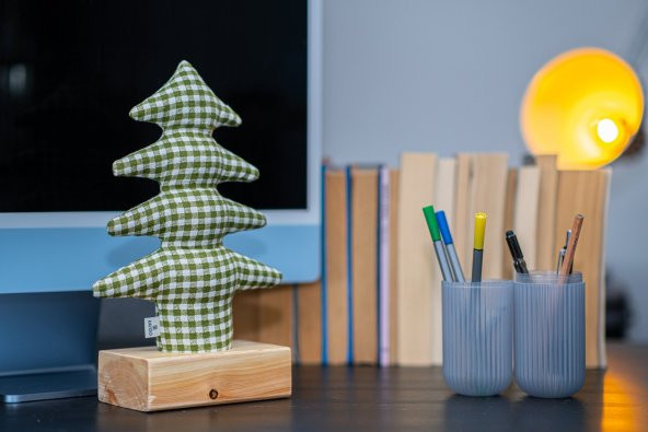 Kayigo Çam XL Lavanta Dolgulu Notluk Pötikareli - 3