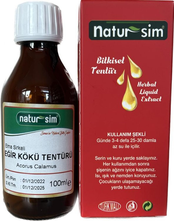 EĞİR KÖKÜ TENTÜRÜ/EKSTRAK 100ml