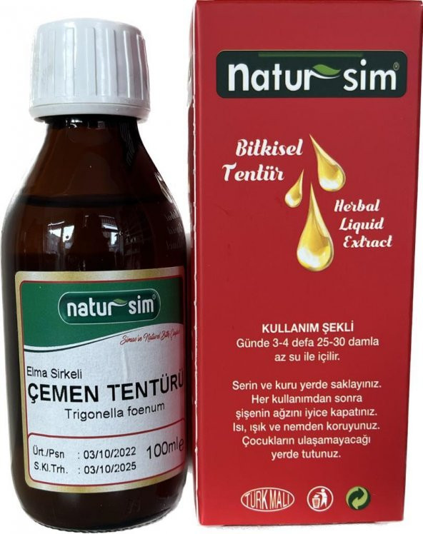 ÇEMEN TENTÜRÜ/EKSTRAK 100ml