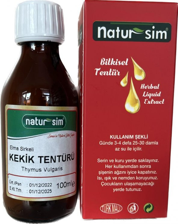 KEKİK TENTÜRÜ/EKSTRAK 100ml