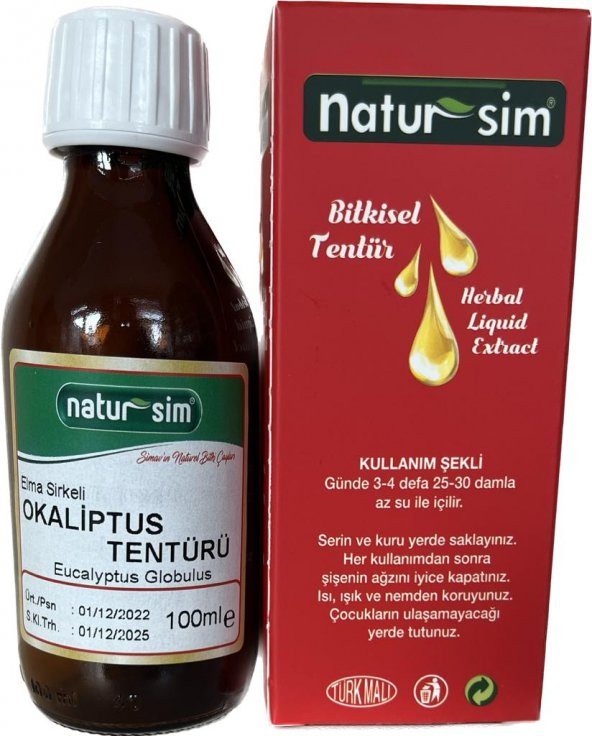 OKALİPTUS TENTÜRÜ/EKSTRAK 100ml