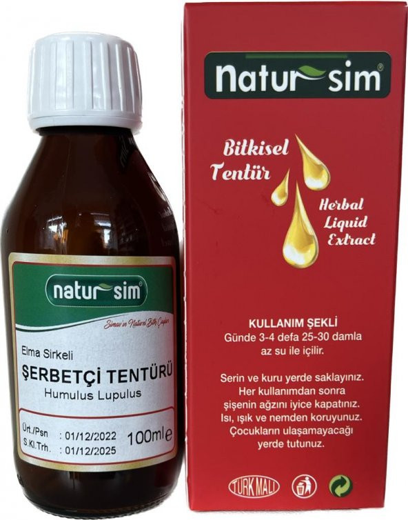 ŞERBETÇİ TENTÜRÜ/EKSTRAK 100ml