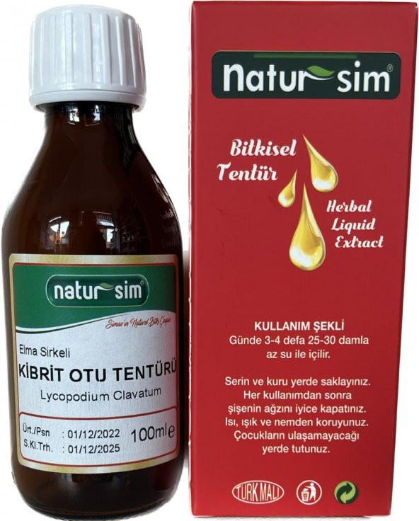 KİBRİT OTU TENTÜRÜ/EKSTRAK 100ml