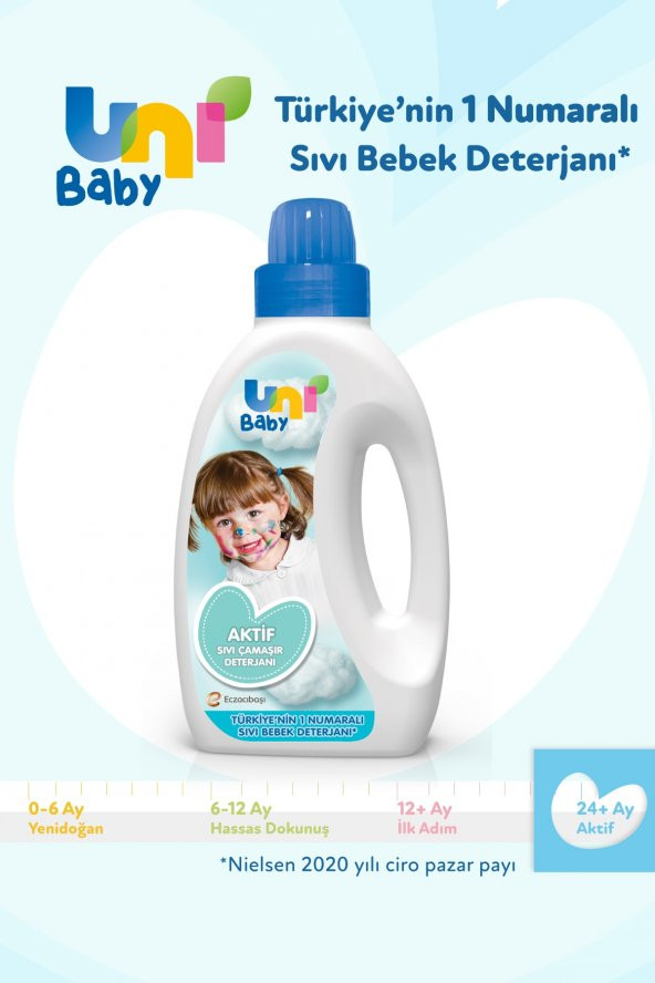 Uni Baby 1,5 LT Camaşır Deterjanı - 5