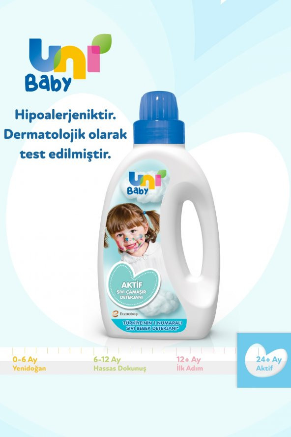 Uni Baby 1,5 LT Camaşır Deterjanı - 6