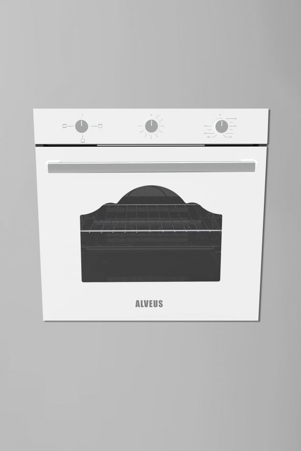 ALVEUS MFA 604 TD BEYAZ ANKASTRE FIRIN