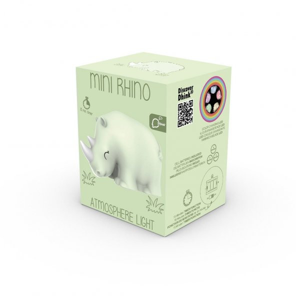 Dhink Baby Rhino Gece Lambası - 4
