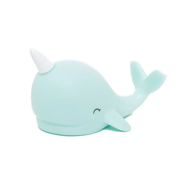 Dhink Baby Narval Gece Lambası Mavi ürün görseli