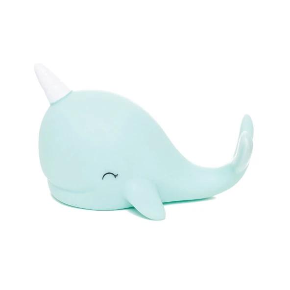 Dhink Baby Narval Gece Lambası Mavi - Resim 2
