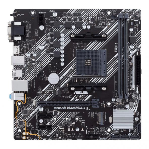 ASUS PRIME B450M-K II AMD M.2 B450 ANAKART AM4