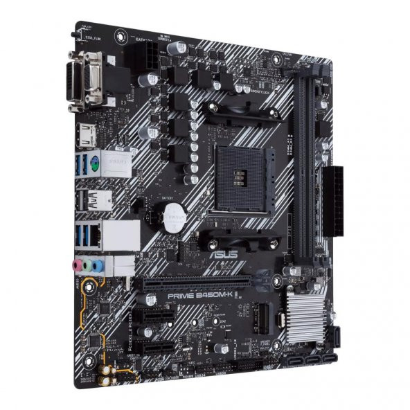 ASUS PRIME B450M-K II AMD M.2 B450 ANAKART AM4 - 2