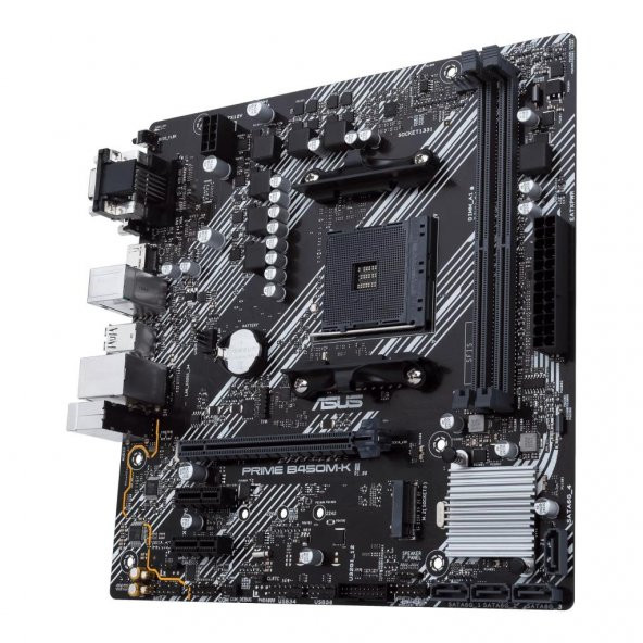 ASUS PRIME B450M-K II AMD M.2 B450 ANAKART AM4 - 4