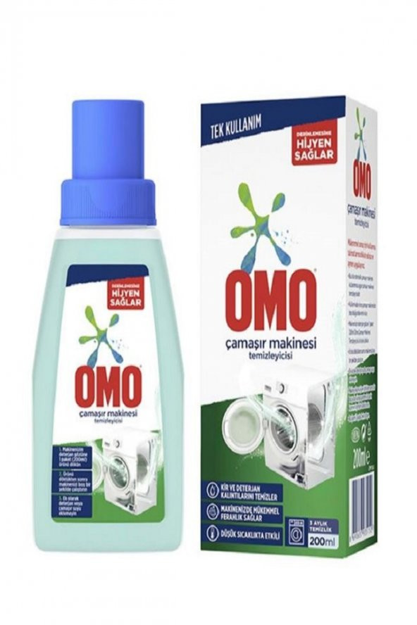 Omo Makine Temizleyici 200 Ml