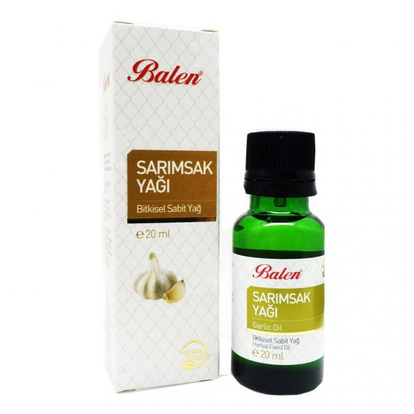 Balen Sarımsak Yağı 2 x 20 ML