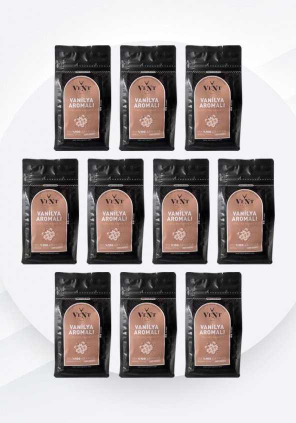 VANİLYA AROMALI 250 GR FİLTRE KAHVE 10LU