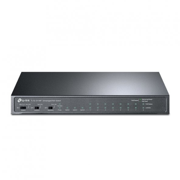 TL OMADA RR TL-SL1311MP 8Lİ PoE,2GE,1SFP,250m,PoE - 2