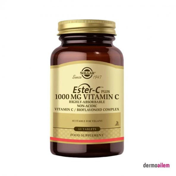 Solgar Ester-C Plus Vitamin C 1000 mg 60 Tablet